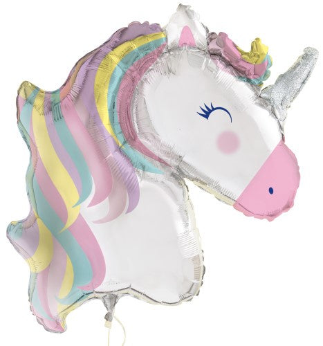 Jumbo Unicorn 106cm (42”) Foil Balloon